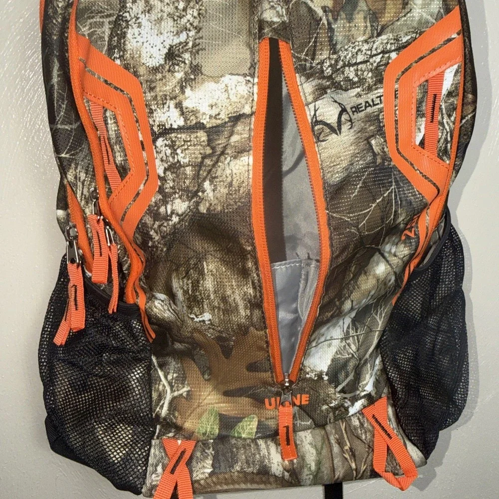 ULINE 25L Realtree Camo Hunting Backpack Gorpcore Outdoor Mens